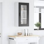 Dishwasher Panel Kalmar Black 40 x 31 x 80 cm Engineered Wood