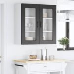 Dishwasher Panel Kalmar 2 pcs Black 40 x 31 x 80 cm