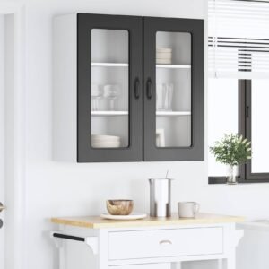 Dishwasher Panel Kalmar 2 pcs Black 40 x 31 x 80 cm
