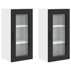 Dishwasher Panel Kalmar 2 pcs Black 40 x 31 x 80 cm