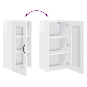 Dishwasher Panel Kalmar High Gloss White 40 x 31 x 80 cm