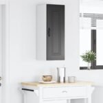 Dishwasher Panel Kalmar Black 30 x 31 x 80 cm Engineered Wood