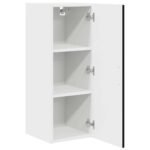 Dishwasher Panel Kalmar Black 30 x 31 x 80 cm Engineered Wood