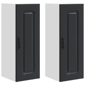 Dishwasher Panel Kalmar 2 pcs Black 30 x 31 x 80 cm