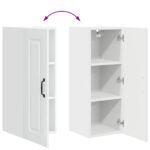 Dishwasher Panel Kalmar High Gloss White 30 x 31 x 80 cm