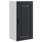 Dishwasher Panel Kalmar Black 40 x 31 x 80 cm Engineered Wood