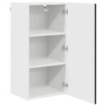 Dishwasher Panel Kalmar Black 40 x 31 x 80 cm Engineered Wood