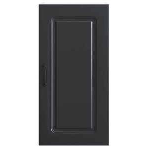 Dishwasher Panel Kalmar Black 40 x 31 x 80 cm Engineered Wood