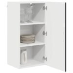 Dishwasher Panel Kalmar Black 40 x 31 x 80 cm Engineered Wood