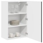 Dishwasher Panel Kalmar Black 50 x 31 x 80 cm Engineered Wood