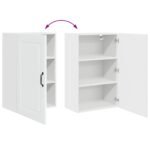 Dishwasher Panel Kalmar High Gloss White 50 x 31 x 80 cm