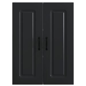 Dishwasher Panel Kalmar Black 60 x 31 x 80 cm Engineered Wood