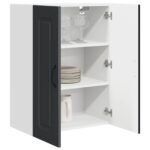 Dishwasher Panel Kalmar Black 60 x 31 x 80 cm Engineered Wood