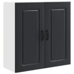 Dishwasher Panel Kalmar Black 80 x 31 x 80 cm Engineered Wood