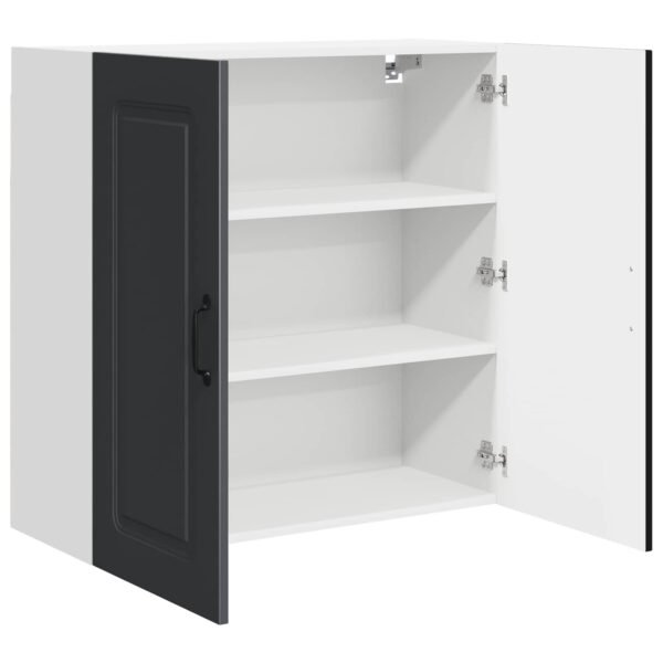 Dishwasher Panel Kalmar Black 80 x 31 x 80 cm Engineered Wood
