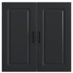 Dishwasher Panel Kalmar Black 80 x 31 x 80 cm Engineered Wood