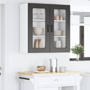 Dishwasher Panel Kalmar Black 80 x 31 x 80 cm Engineered Wood