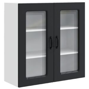Dishwasher Panel Kalmar Black 80 x 31 x 80 cm Engineered Wood
