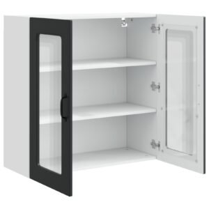 Dishwasher Panel Kalmar Black 80 x 31 x 80 cm Engineered Wood