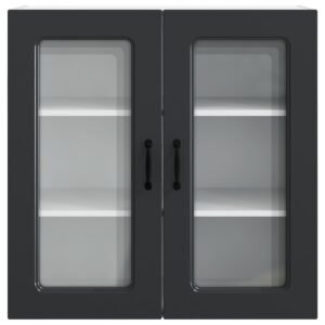 Dishwasher Panel Kalmar Black 80 x 31 x 80 cm Engineered Wood