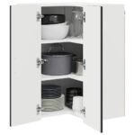 Dishwasher Panel Kalmar Black 57 x 57 x 80 cm Engineered Wood