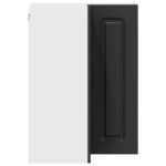 Dishwasher Panel Kalmar Black 57 x 57 x 80 cm Engineered Wood