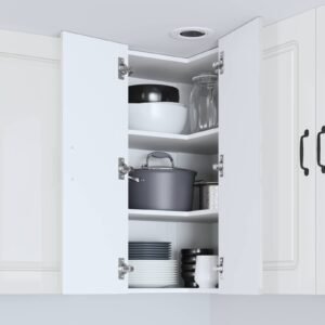 Dishwasher Panel Kalmar High Gloss White 57 x 57 x 80 cm