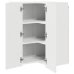 Dishwasher Panel Kalmar High Gloss White 57 x 57 x 80 cm