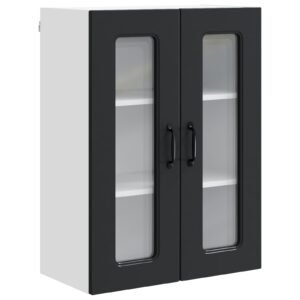 Dishwasher Panel Kalmar Black 60 x 31 x 80 cm Engineered Wood
