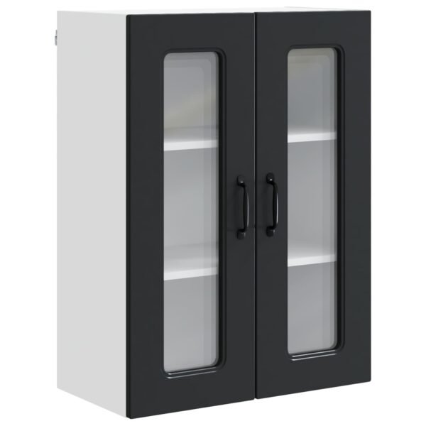 Dishwasher Panel Kalmar Black 60 x 31 x 80 cm Engineered Wood