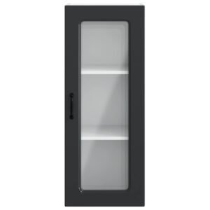 Dishwasher Panel Kalmar Black 40 x 31 x 100 cm Engineered Wood
