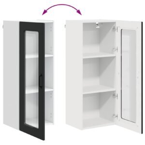 Dishwasher Panel Kalmar Black 40 x 31 x 100 cm Engineered Wood