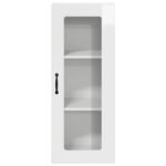 Dishwasher Panel Kalmar High Gloss White 40 x 31 x 100 cm