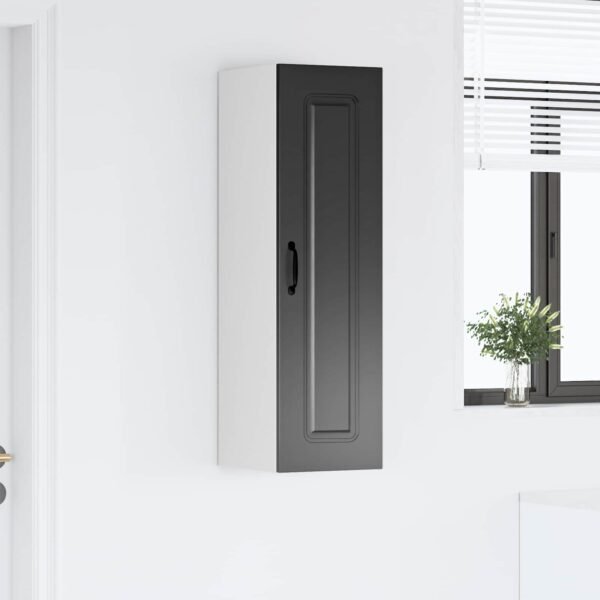 Dishwasher Panel Kalmar Black 30 x 31 x 100 cm Engineered Wood