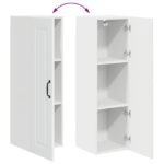 Dishwasher Panel Kalmar High Gloss White 30 x 31 x 100 cm