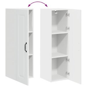 Dishwasher Panel Kalmar High Gloss White 30 x 31 x 100 cm