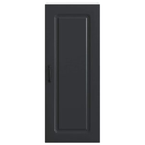 Dishwasher Panel Kalmar Black 40 x 31 x 100 cm Engineered Wood
