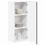 Dishwasher Panel Kalmar Black 40 x 31 x 100 cm Engineered Wood