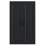 Dishwasher Panel Kalmar Black 60 x 31 x 100 cm Engineered Wood