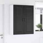 Dishwasher Panel Kalmar Black 80 x 31 x 100 cm Engineered Wood