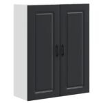 Dishwasher Panel Kalmar Black 80 x 31 x 100 cm Engineered Wood