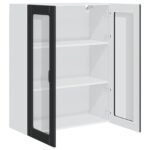 Dishwasher Panel Kalmar Black 80 x 31 x 100 cm Engineered Wood