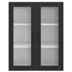 Dishwasher Panel Kalmar Black 80 x 31 x 100 cm Engineered Wood