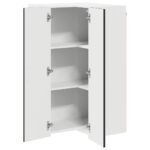 Dishwasher Panel Kalmar Black 57 x 57 x 100 cm Engineered Wood