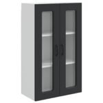 Dishwasher Panel Kalmar Black 60 x 31 x 100 cm Engineered Wood