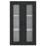 Dishwasher Panel Kalmar Black 60 x 31 x 100 cm Engineered Wood