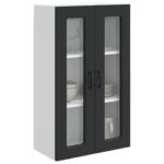 Dishwasher Panel Kalmar Black 60 x 31 x 100 cm Engineered Wood