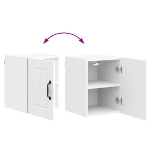Wall Cabinet LUCCA White 30 x 31 x 40 cm Engineered Wood