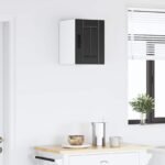 Wall Cabinet LUCCA Black 30 x 31 x 40 cm Engineered Wood