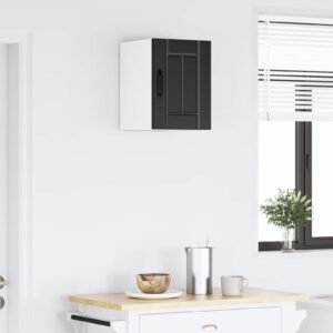 Wall Cabinet LUCCA Black 30 x 31 x 40 cm Engineered Wood